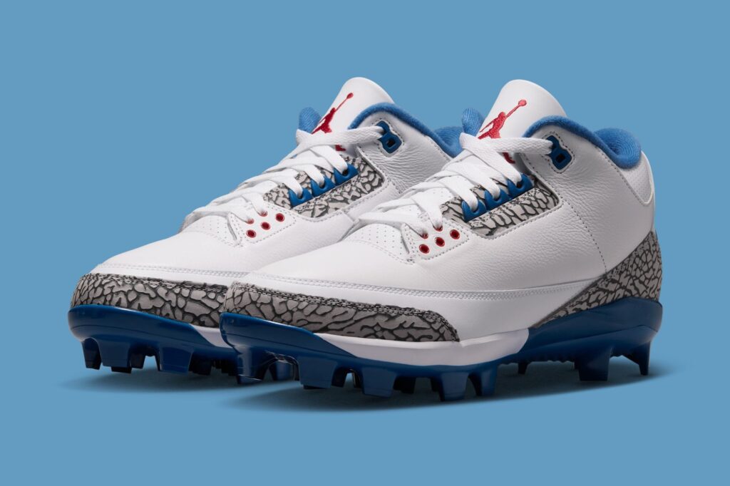 Air Jordan 3「トゥルーブルー」がベースボール仕様にアップグレード