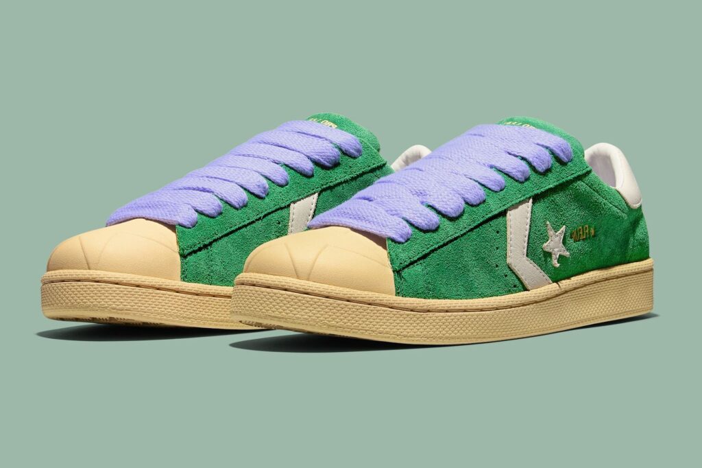 GOLF le FLEUR* × Converse Pro Leather “Amazon”、7月14日発売